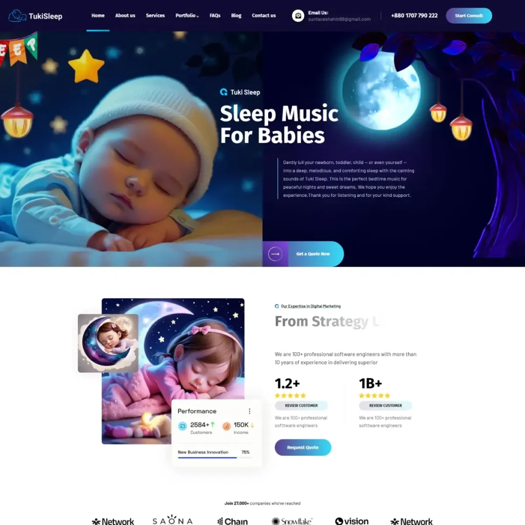 TukiSleep – Digital Transformation for a Sleep-Tech Startup